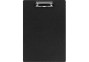 Planšete ar piespiedēju ECONOmix 23*32cm PP 1,2mm melna 30156-01