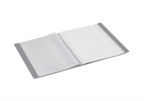 Katalogu mape Economix PP A4 20 kabatas, pelēka 30602-10