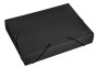 Kārba ar gumiju EKONOmix A4 PP 700µm 60mm "dimants" melna 31405-01