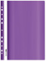 Mape-ātršuvējs ar perforāciju ECONOmix A4 PP violeta 31510-12