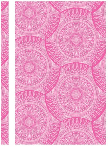 Mape-ātršuvējs OPTIMA Kaleidoscope A4 PP rozā 31265-09
