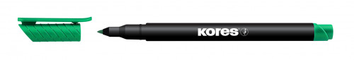Permanenta marķieris KORES K-Marker P1-M 1-2mm zaļš