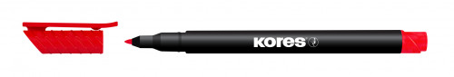 Permanenta marķieris KORES K-Marker P1-M 1-2mm sarkans
