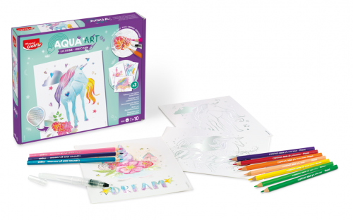 MAPED Creativ krāsošanas komplekts  Aqua Art "Vienradzis" 7+
