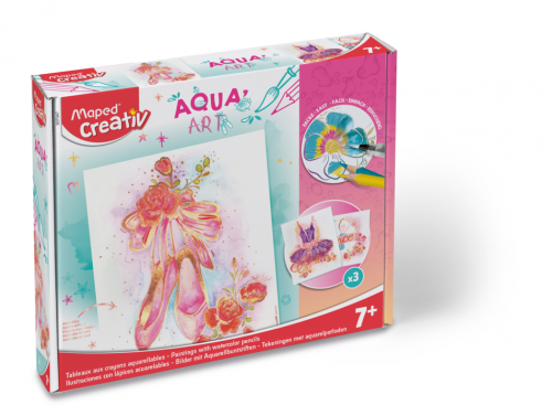 MAPED Creativ krāsošanas komplekts  Aqua Art "Dejas" 7+