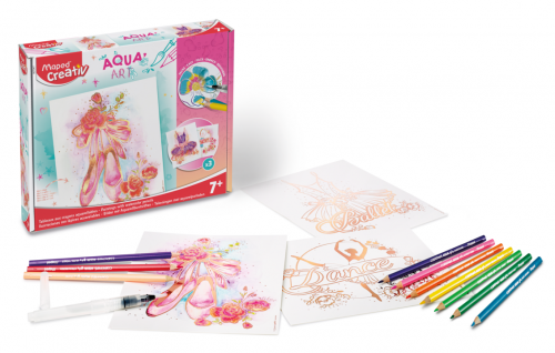 MAPED Creativ krāsošanas komplekts  Aqua Art "Dejas" 7+