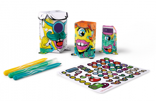MAPED Creativ krāsošanas komplekts "Monster" 4+ A