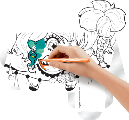 MAPED Creativ krāsošanas komplekts "Monster" 4+ A