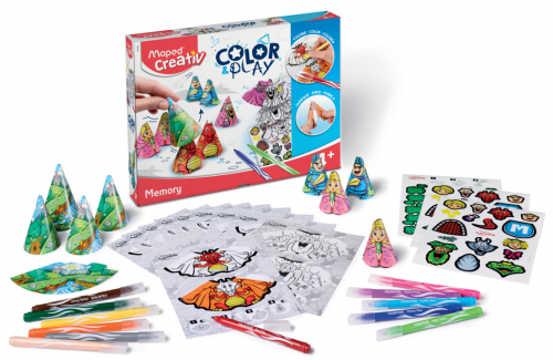 MAPED Creativ krāsošanas komplekts "Atmiņa" 4+ !