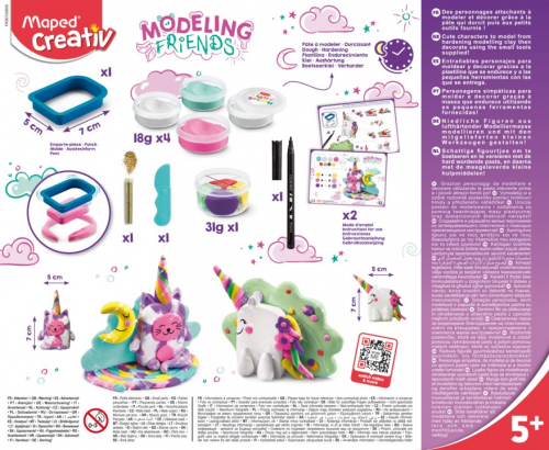 MAPED Creativ mīklas veidošanas komplekts "Magical" 5+