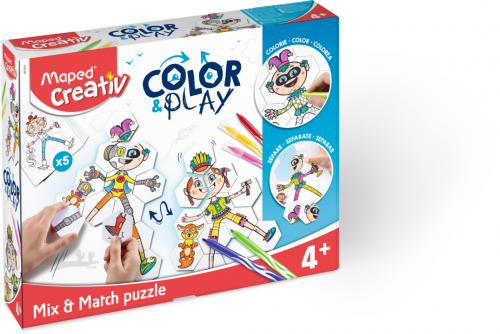 MAPED Creativ krāsošanas komplekts "Puzzle" 4+ !