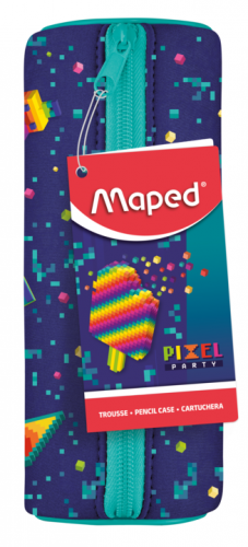Penālis-maciņš cilindrisks MAPED "Pixel Party"