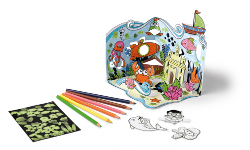 MAPED Creativ krāsošanas komplekts "Aquarium" 4+ A