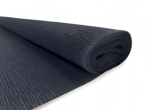Kreppapīrs INTERDRUK 50*200cm melns Nr.30