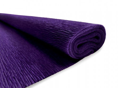 Kreppapīrs INTERDRUK 50*200cm tumši violets Nr.15