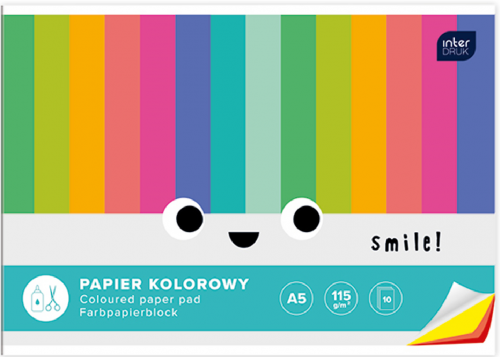 Aplikāciju papīrs INTERDRUK A5 115g/m2 10 lapas, vienpusējs