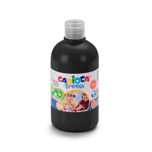 Tempera CARIOCA 500 ml, melna