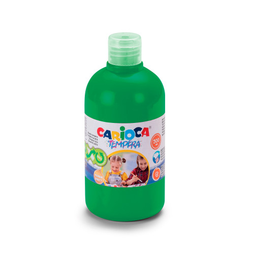 Tempera CARIOCA 500 ml, zaļa