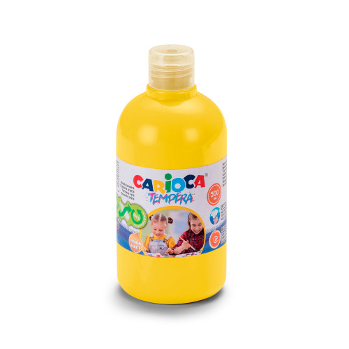 Tempera CARIOCA 500 ml, dzeltena