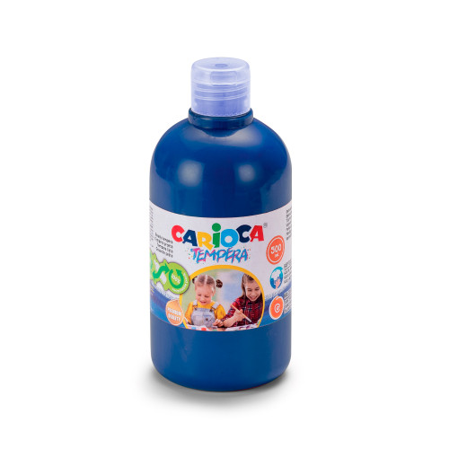 Tempera CARIOCA 500 ml, neona zila