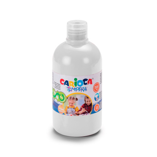 Tempera CARIOCA 500 ml, balta