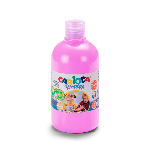 Tempera CARIOCA 500 ml, rozā