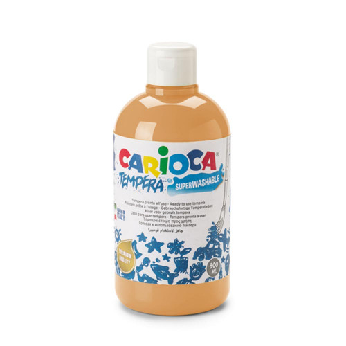 Tempera CARIOCA 500 ml, pasteļoranža