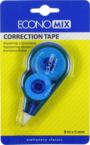 Korekcijas lente ECONOmix 5mm*8m 41301