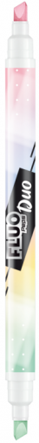 Teksta marķieri MAPED Pastel Duo 3*2 krāsas