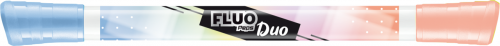 Teksta marķieri MAPED Pastel Duo 3*2 krāsas
