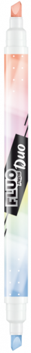 Teksta marķieri MAPED Pastel Duo 3*2 krāsas