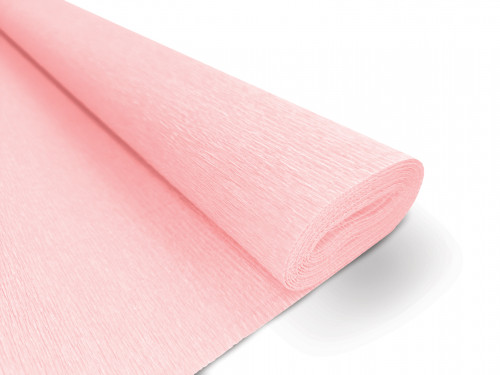 Kreppapīrs INTERDRUK 50*200cm pasteļrozā Nr.34