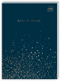 Klade INTERDRUK B5 70g/m2 160lp # mīksts vāks, Satin Gold