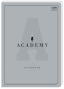 Klade INTERDRUK A6 90g/m2 96lp # ciets vāks, Academy