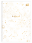 Klade INTERDRUK A5 70g/m2 96lp # ciets vāks, Metallic Dreams