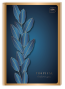 Klade INTERDRUK A4 70g/m2 96lp # ciets vāks, Metallic gold