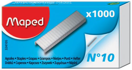 Skavas MAPED Nr.10; 1000gab. kartona kastītē