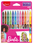 Flomāsteri MAPED "Barbie" 2.8mm 12 krāsas