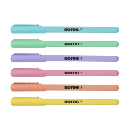 Pildspalva lodīšu KORES K-PEN M (1.0) Pastel, zila