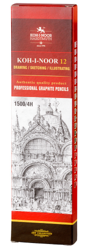 Zīmulisgrafīta  KOH-I-NOOR 1500 4H