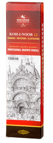 Zīmulis grafīta KOH-I-NOOR 1500 HB