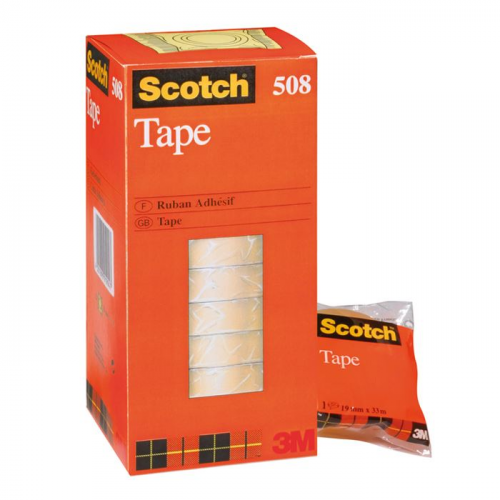 Skotch 3M 508 19mm*33m 8gab.iepakojumā
