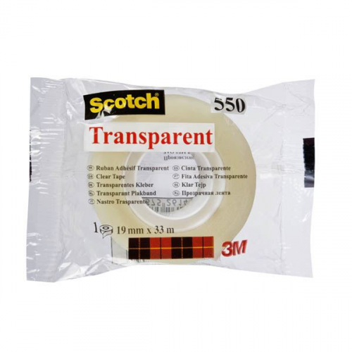 Skotch 3M 550 19mm*33m PP maisiņā
