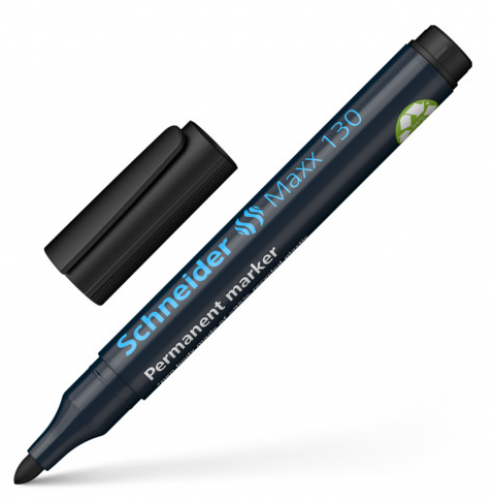 Permanenta marķieris SCHNEIDER Maxx 130, 1-3mm, melns