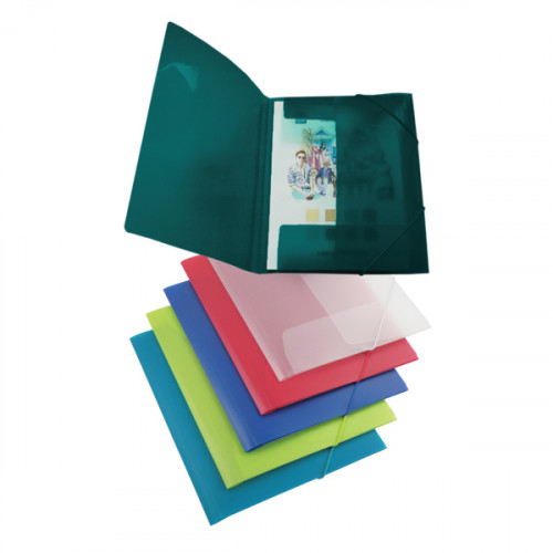 Mape ar gumiju HFP EXXO A4 PP 400µm zila