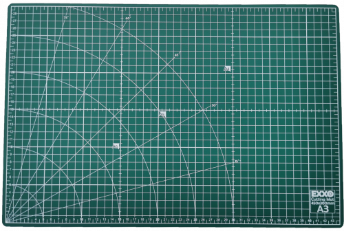 Pamatne HFP EXXO PVC griešanai  A3 (45*30cm)