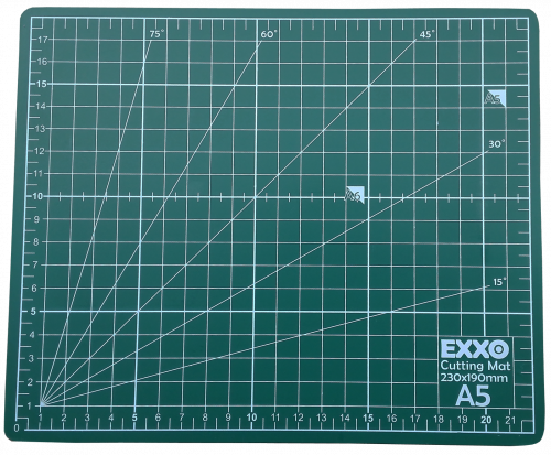 Pamatne HFP EXXO PVC griešanai  A5 (23*19cm)