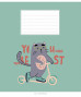 Burtnīca 12lp 170*203mm 60g/m2 # UV laka "Cute copybook" 3212