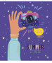Burtnīca 12lp 170*203mm "Genius" 70g/m2 = folija "Summer stories" 2889
