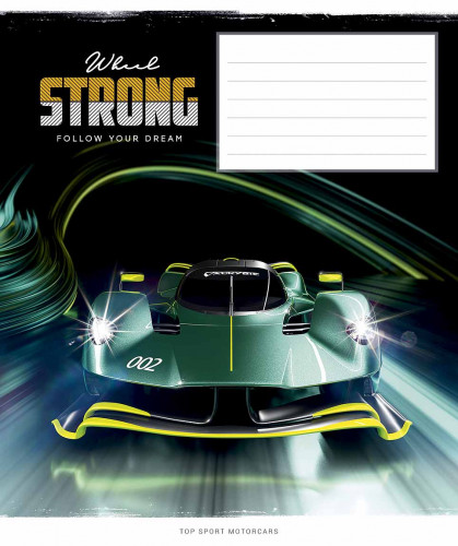 Burtnīca 12lp 170*203mm 60g/m2 // UV laka ''Strong'' 3086